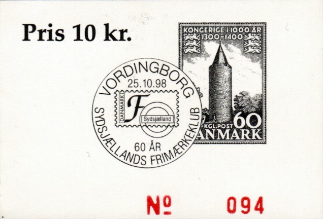 Vordingborg 60 aar 1998 forside